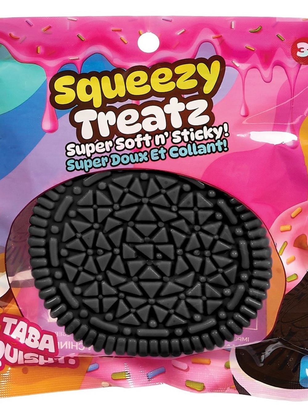 Large Taba Squishy Oreo Like Cookie - Oreo